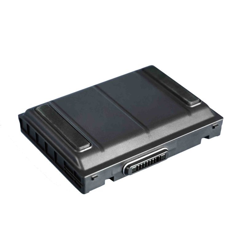 a black rugged tablet expansion battery